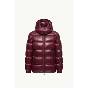 2025/26�H�~ MONCLER �����N���[�� ���f�B�[�XMAIRE SHORT DOWN JACKET WITH HOOD�_�E���W���P�b�g�yBordeaux �z�y���������z�y���K�i�z
