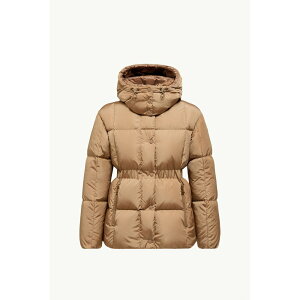 2026�t�� MONCLER �����N���[�� ���f�B�[�XAGNEUX SQUARE-QUILTED HOODED SHORT DOWN JACKET�_�E���W���P�b�g�yBeige �z�y���������z�y���K�i�z