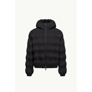 2026�t�� MONCLER �����N���[�� ���f�B�[�XNOYER GATHER-QUILTED HOODED SHORT DOWN JACKET�_�E���W���P�b�g�yBlack �z�y���������z�y���K�i�z