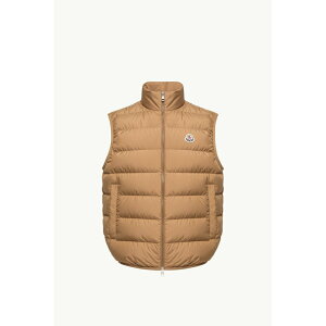 2026/27�H�~ MONCLER �����N���[�� �����YCONTRIN DOWN GILET�_�E���x�X�g�yBeige �z�y���������z�y���K�i�z