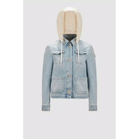 2024春夏 MONCLER モンクレール レディースGIACCA IN DENIM MELISSAデニムジャケット【blu denim 】【送料無料】【正規品】