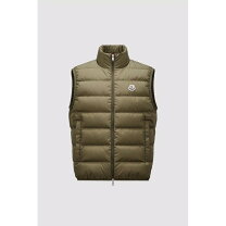 楽天市場】MONCLER ダウンベスト グリーン（メンズファッション）の通販