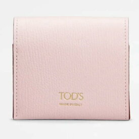 トッズ TOD'S 2024春夏 レディース レザー ウォレット 財布【ピンク 】【送料無料】【正規品】