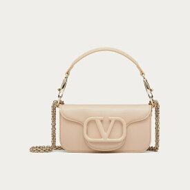 ヴァレンティノ VALENTINO 2024春夏 レディース☆LOCO カーフスキン ショルダーバッグ【powder rose 】【送料無料】【正規品】