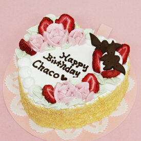 chouchou＊RoseGarden　4号12cm　犬用ケーキ　犬用お誕生日ケーキ　ドッグケーキ　わんこケーキ