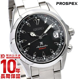 セイコー プロスペックス アルピニスト 腕時計 時計 メンズ 機械式 防水 SEIKO PROSPEX SBDC087 スポーツウォッチ ブラック シルバー メタル 入荷後、3営業日以内に発送