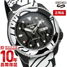 【購入後1年以内なら15,840円で下取り交換可】セイコー5 スポーツ AUTO MOAI オートモアイ コラボ 限定モデル SEIKO5sports 腕時計 メンズ 自動巻き 革ベルト SBSA123 新型