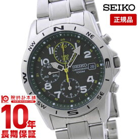 【購入後1年以内なら3,300円で下取り交換可】セイコー 逆輸入モデル SEIKO クロノグラフ 100m防水 SND377P(SZER017) [正規品] メンズ 腕時計 時計