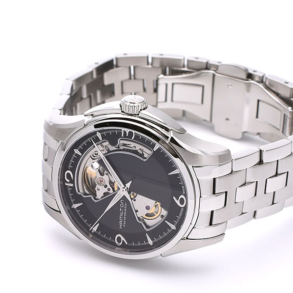 HAMILTON [海外輸入品] ハミルトン ジャズマスター 腕時計 オープンハート H32565135 メンズ 時計【あす楽】 | 時計専門店 ラグゼ