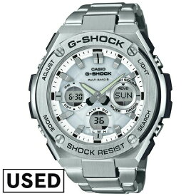 【中古】 カシオ Gショック G-SHOCK Gスチール ソーラー電波 GST-W110D-7AJF [正規品] メンズ 腕時計 GSTW110D7AJF 新古品