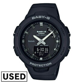 【中古】 BABY-G カシオ ベビーG Bluetooth BSA-B100-1AJF [正規品] レディース 腕時計 BSAB1001AJF 新古品