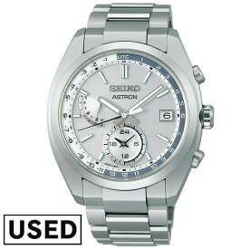【中古】 セイコー アストロン チタン 腕時計 メンズ ソーラー 電波 SEIKO ASTRON 白 時計 SBXY009 新作 2021 ワールドタイム[正規品] 新古品