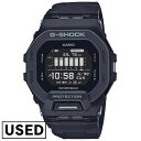【中古】カシオ CASIO G-SHOCK Gショック G-SQUAD ジーショック スマートウォッチ 黒 GBD2001JF bluetooth オールブラック スクエア GBD-200-1JF メンズ 腕時計 時計