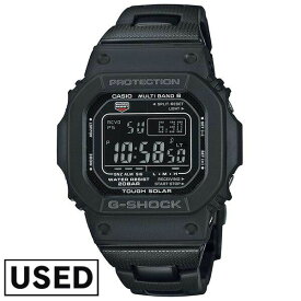 【中古】 G-SHOCK Gショック 電波 ソーラー デジタル メンズ ジーショック ソーラー 電波 GWM5610UBC1JF オールブラック スクエア GW-M5610UBC-1JF カシオ 新古品