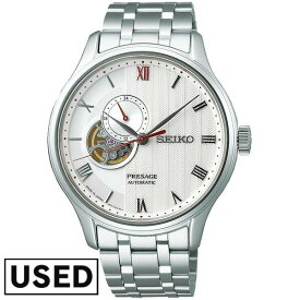 【中古】 セイコー プレザージュ 腕時計 PRESAGE 自動巻き メカニカル ベーシックライン SARY203 メンズ[正規品] 新古品