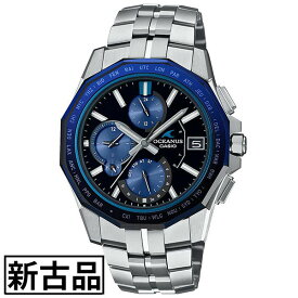 【中古】 カシオ オシアナス OCEANUS マンタ 限定モデル メンズ 腕時計 Manta OCW-S6000-1AJF 電波 ソーラー Premium Production Line OCWS60001AJF 新古品