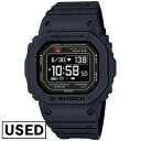 【中古】カシオ CASIO G-SHOCK Gショック G-SQUAD DW-H5600-1JR ワークアウト 心拍計測 光学式センサー Bluetooth DWH56001JR トレーニング解析 腕時計 時計