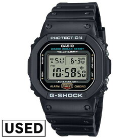 【中古】 カシオ Gショック G-SHOCK DW-5600UE-1JF メンズ 耐衝撃構造 20気圧防水機能 LEDバックライト スーパーイルミネーター 新古品