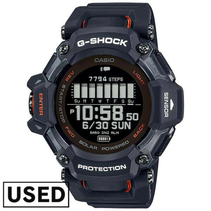楽天市場】【中古】 カシオ Gショック G-SHOCK G-SQUAD GBD-H2000 GBD 