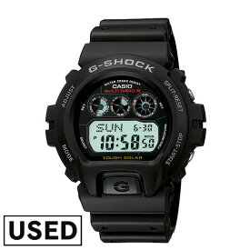 【中古】 カシオ Gショック G-SHOCK STANDARD タフソーラー 電波時計 MULTIBAND6 GW-6900-1JF [正規品] メンズ 腕時計 時計 GW69001JF 新古品
