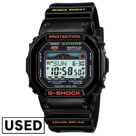 【中古】 カシオ Gショック G-SHOCK G-LIDE ジーライド タフソーラー 電波時計 MULTIBAND6 GWX-5600-1JF [正規品] メンズ 腕時計 GWX56001JF 新古品