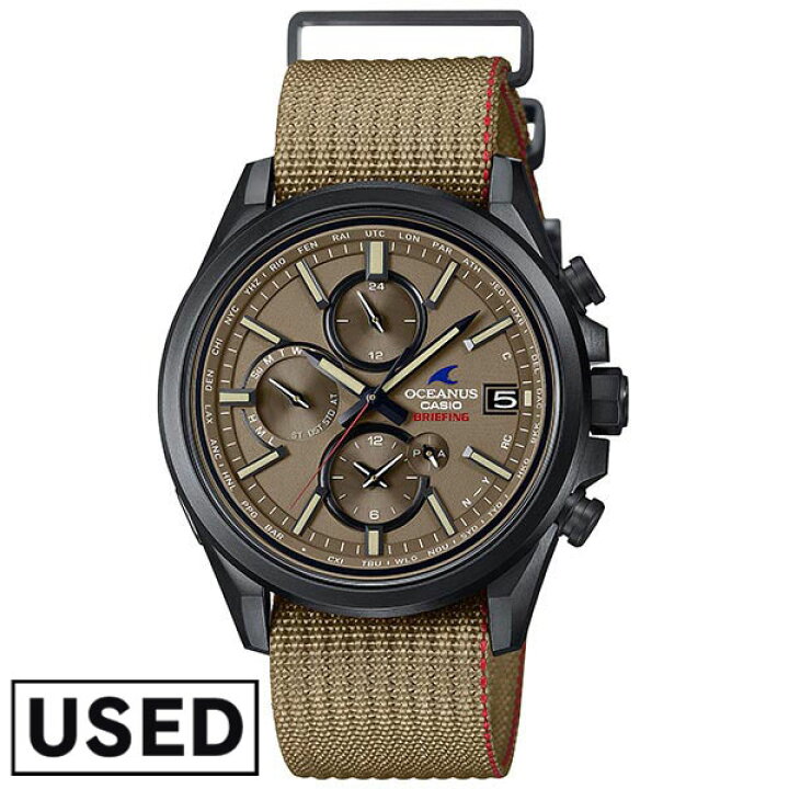 楽天市場】【中古】カシオ オシアナス OCEANUS BRIEFING 