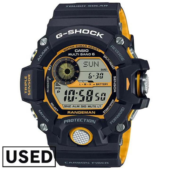 楽天市場】【中古】カシオ CASIO G-SHOCK Gショック RANGEMAN 
