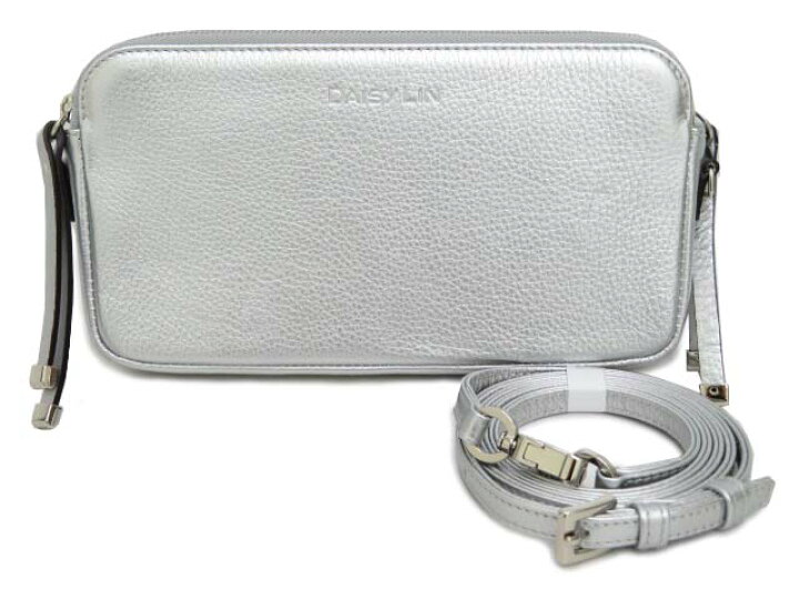 楽天市場】DAISY LIN PERFECT DAILY BAG 02013 レザー シルバー 新品  