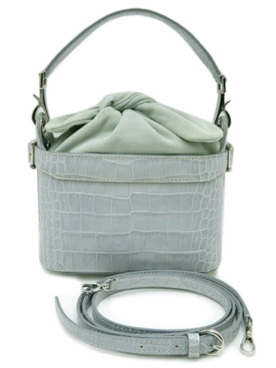 楽天市場】FOXEY Bag ”Petit Basket” 41330 クロコ型押しレザー ベビー 