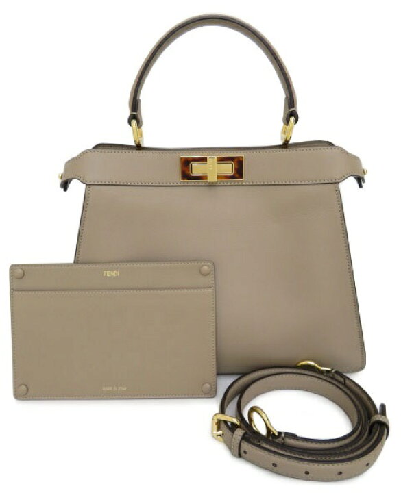 楽天市場】FENDI ピーカブー アイシーユー ミディアム PEEKABOO  