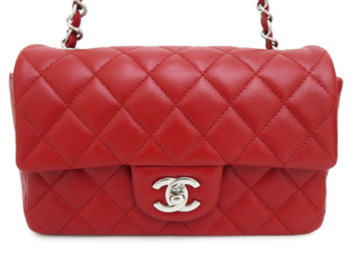 楽天市場】CHANEL ミニ マトラッセ 20 ミニフラップ バック チェーン 