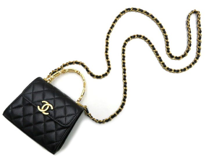 楽天市場】CHANEL シャネル トップハンドル ミニマトラッセ 