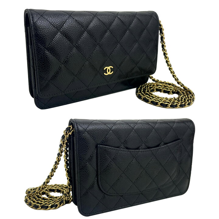 楽天市場】CHANEL シャネル チェーンウォレット クラシック マトラッセ 