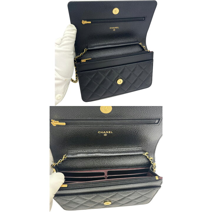 楽天市場】CHANEL シャネル チェーンウォレット クラシック マトラッセ 