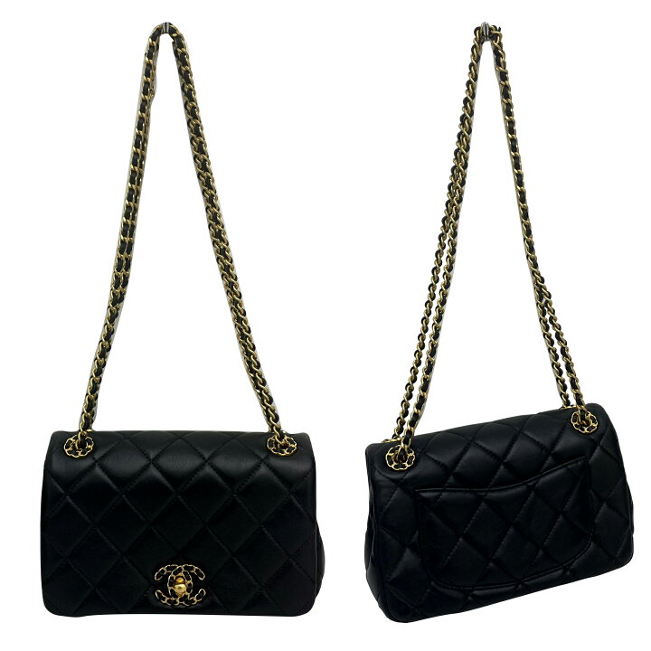 楽天市場】CHANEL シャネル チェーンショルダーバッグ マトラッセ ココ  