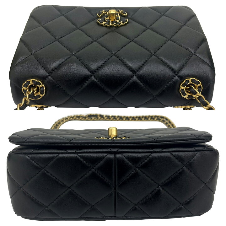 楽天市場】CHANEL シャネル チェーンショルダーバッグ マトラッセ ココ  
