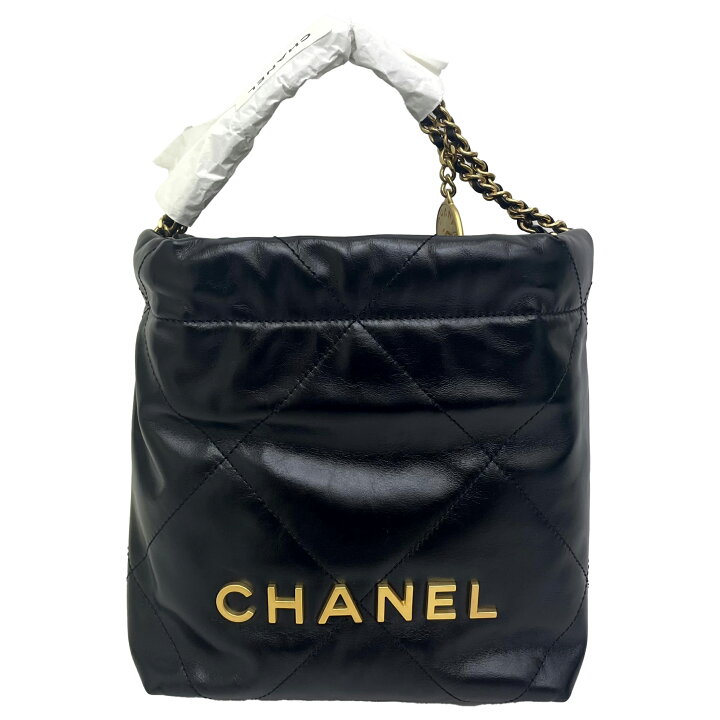 楽天市場】CHANEL シャネル CHANEL 22 ミニ AS3980 ブラック 