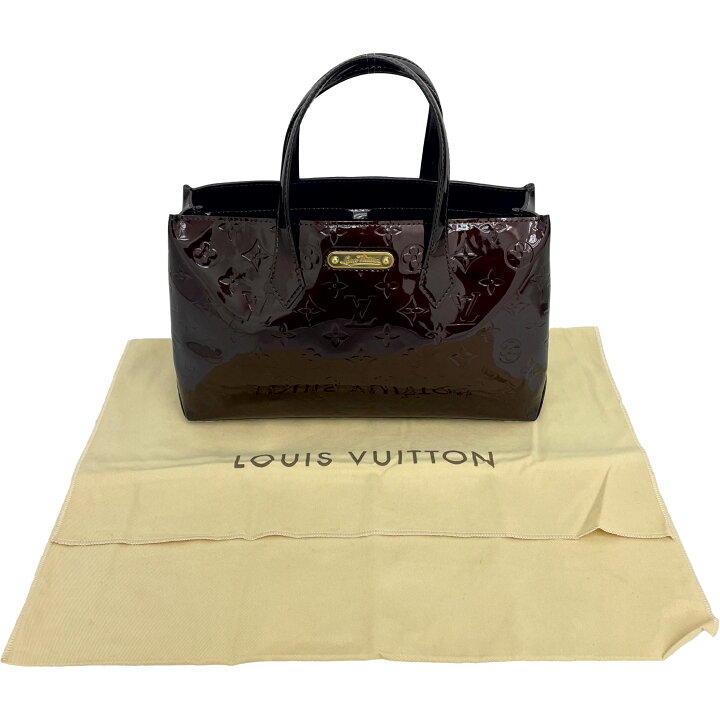 ルイヴィトン LOUIS VUITTON ヴェルニ ウィルシャー M93641 アマラント 