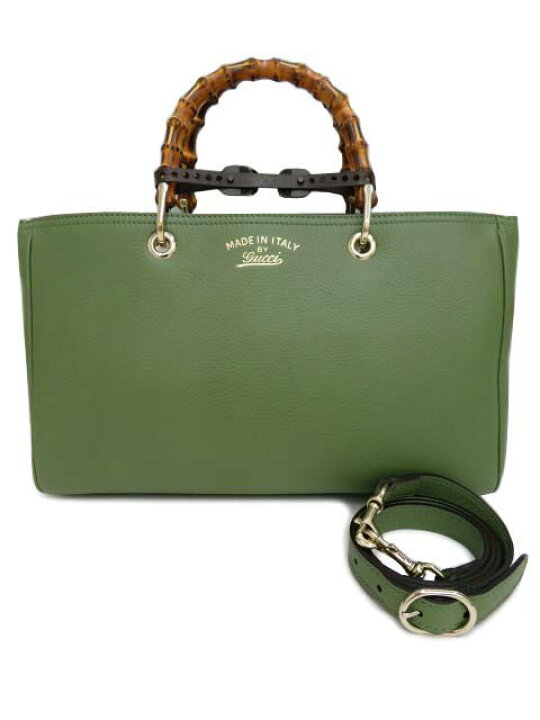 楽天市場】GUCCI 50周年限定モデル バンブーショッパー ミディアム  