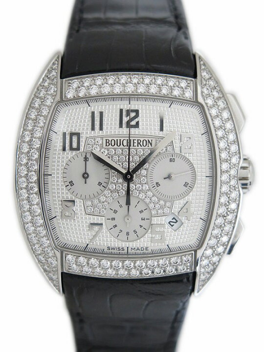 楽天市場】BOUCHERON ブシュロン MEC（メック）クロノグラフ シルバー 
