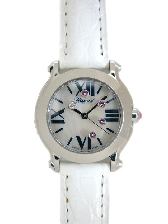 ショパール Chopard 278509-3004 ハッピースポーツ ムービング5Pダイヤ  