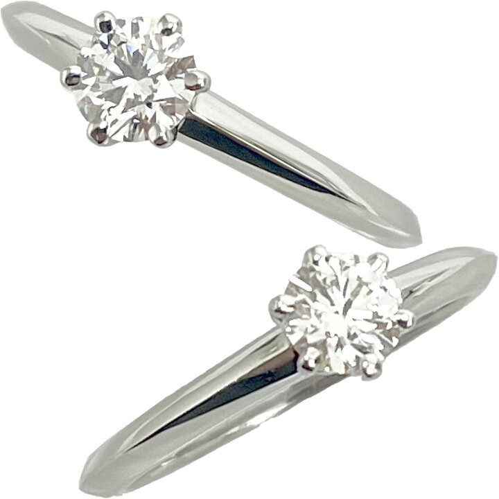 楽天市場】TIFFANY ティファニー ダイヤリング プラチナ PT950 