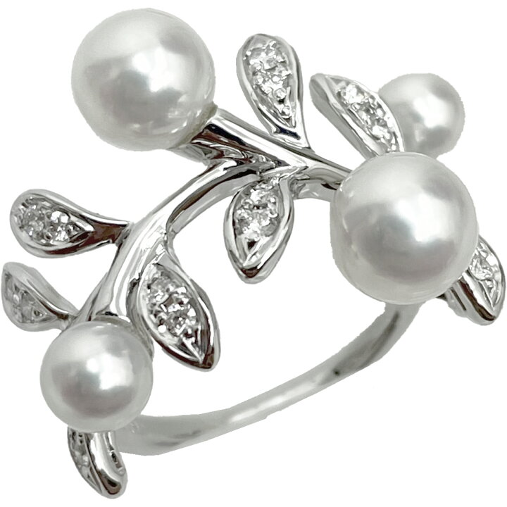 楽天市場】MIKIMOTO ミキモト パールダイヤリング PR-1363U 