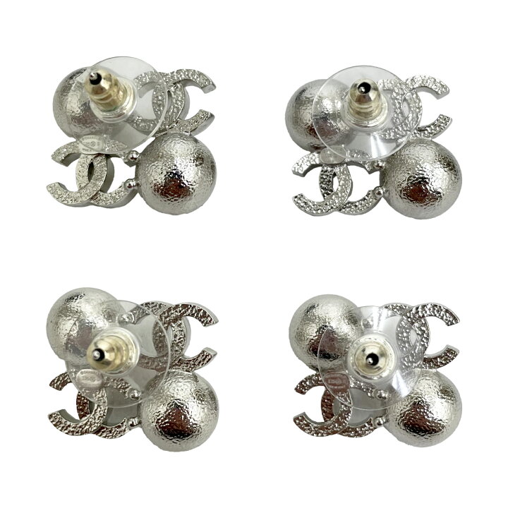 楽天市場】CHANEL シャネル ピアス 2025SS I25P シルバー 
