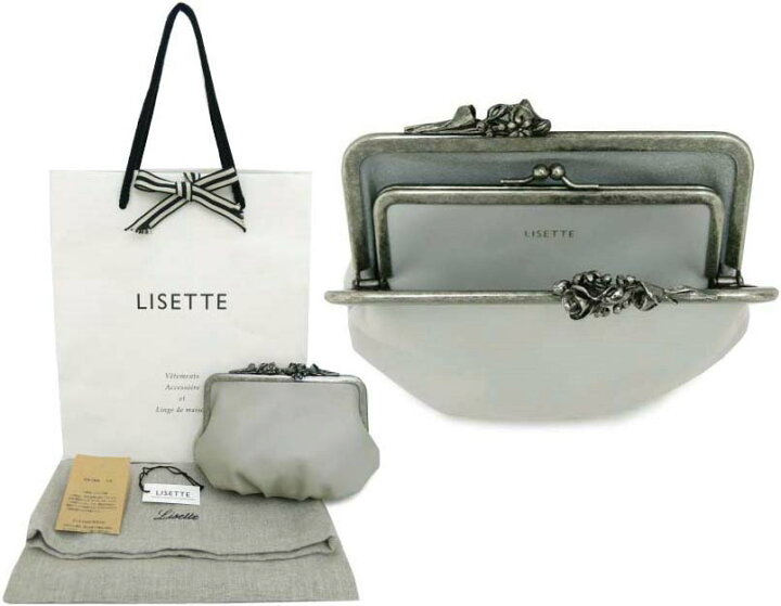 楽天市場】LISETTE ポルトモネ・フラワー がま口財布 コイン  