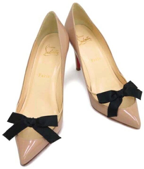 楽天市場】Christian Louboutin パンプス LOVE ME パテント NUDE 