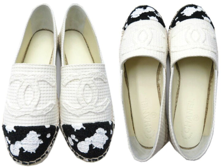 楽天市場】CHANEL シャネル エスパドリーユ ESPADRILLES G30898 