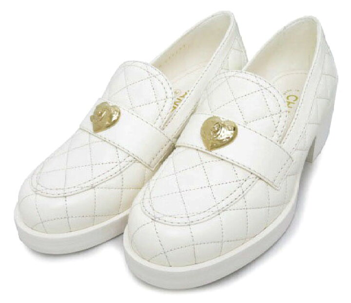 シャネル CHANEL ココマーク ローファー マトラッセ キルティング 靴  