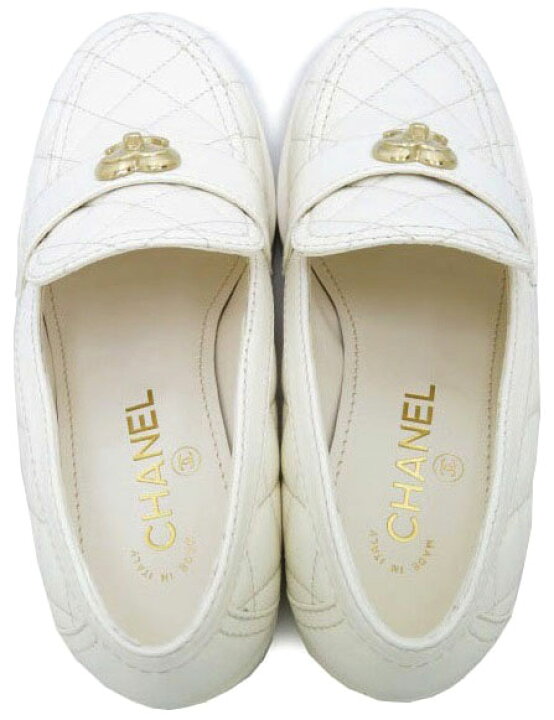 楽天市場】CHANEL ハートターンロック ローファー G39697 23C  