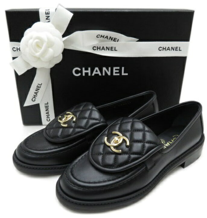 楽天市場】CHANEL ターンロック ローファー マトラッセ 20C G36646  